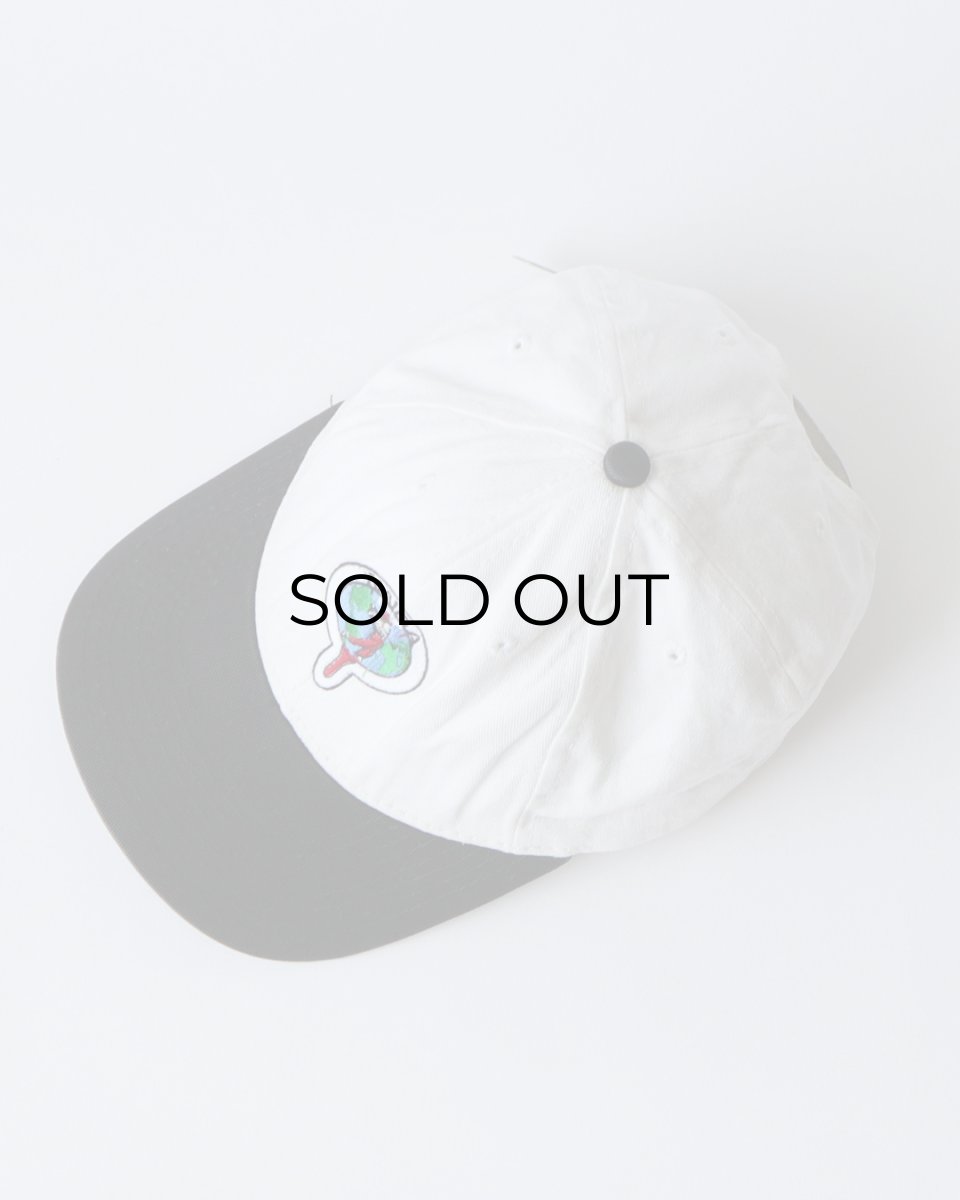 画像2: 〜00's AMERICAN DRY GOODS COTTON TWILL EMBROIDERED 6-PANEL CAP "NNGA" "MADE IN USA" (2)
