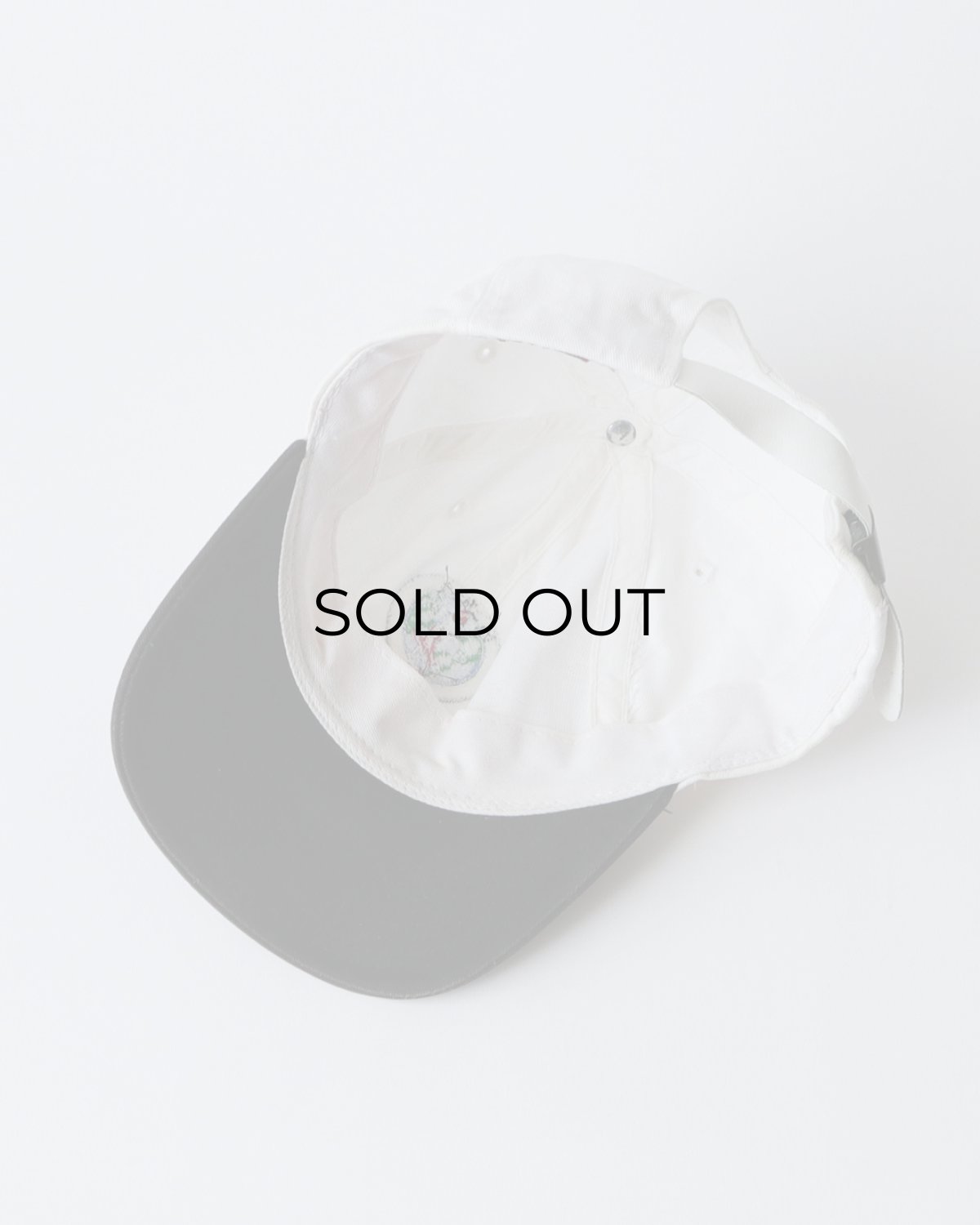 画像3: 〜00's AMERICAN DRY GOODS COTTON TWILL EMBROIDERED 6-PANEL CAP "NNGA" "MADE IN USA" (3)