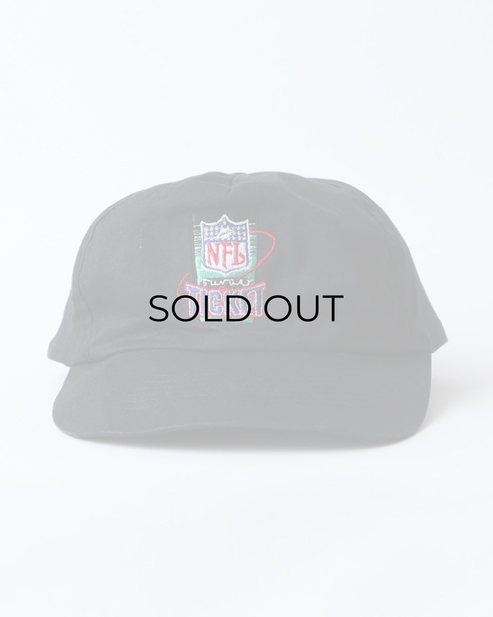 画像1: UNKNOWN BRAND COTTON TWILL EMBROIDERED 6-PANEL CAP "NFL TICKET" (1)