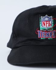 画像5: UNKNOWN BRAND COTTON TWILL EMBROIDERED 6-PANEL CAP "NFL TICKET" (5)