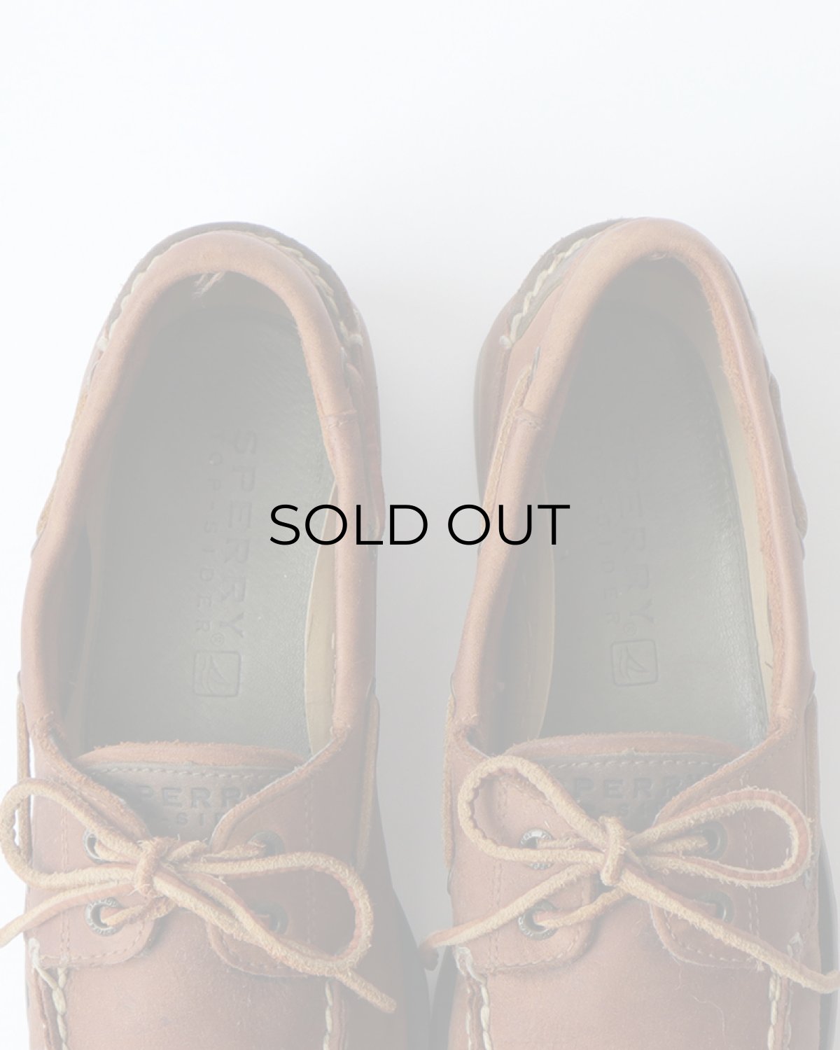 画像8: SPERRY TOP SIDER LEATHER AUTHENTIC DECK SHOES 【size : 8 1/2 M】 (8)