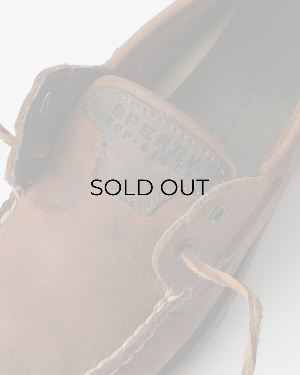 画像14: SPERRY TOP SIDER LEATHER AUTHENTIC DECK SHOES 【size : 8 1/2 M】 (14)