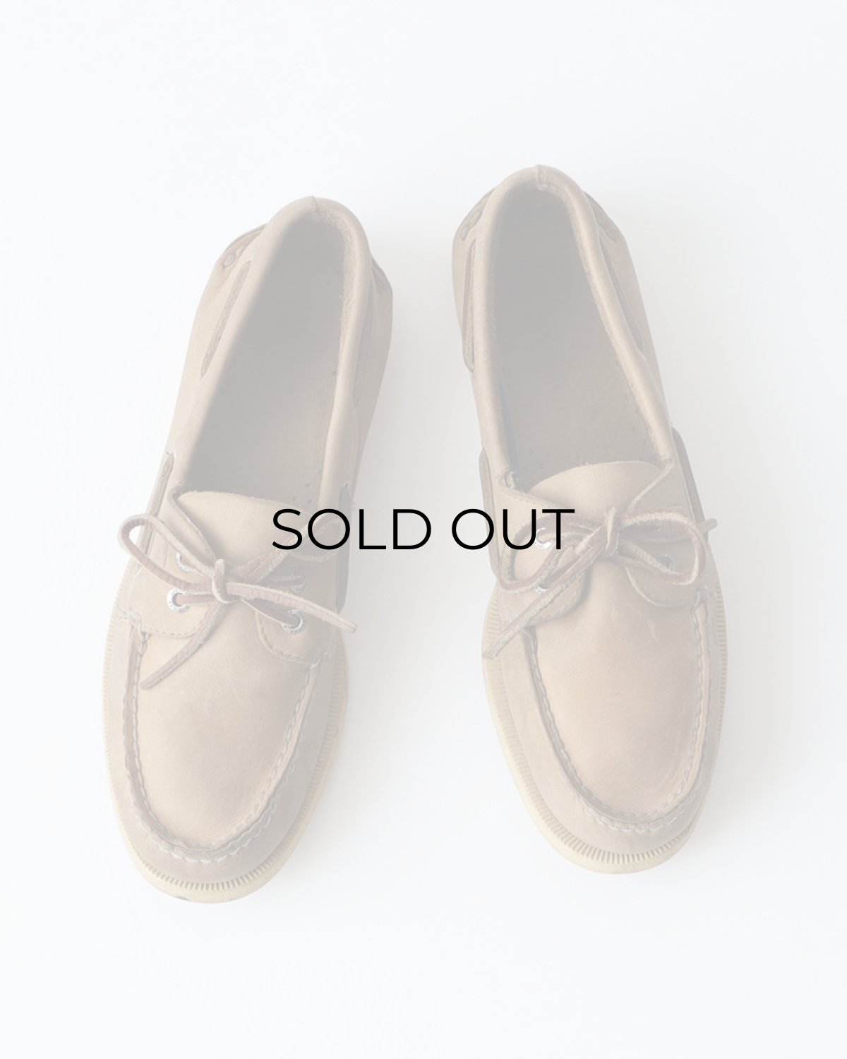 画像1: SPERRY TOP SIDER LEATHER AUTHENTIC DECK SHOES 【size : 9 1/2 M】 (1)