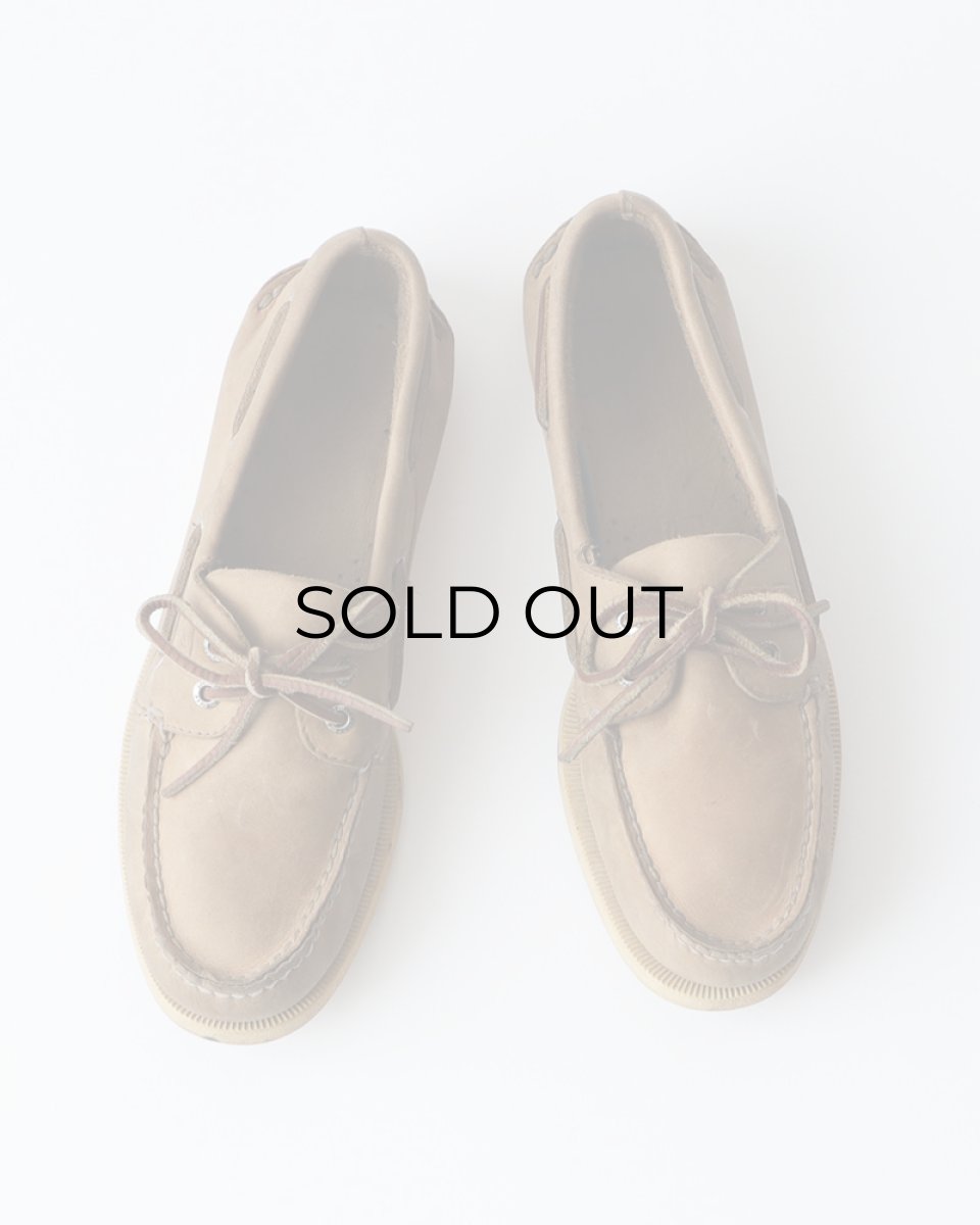 画像1: SPERRY TOP SIDER LEATHER AUTHENTIC DECK SHOES 【size : 9 1/2 M】 (1)