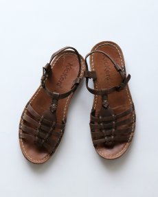 画像1: Kickers LEATHER GURKHA SANDALS 【size : 26cm程度】 (1)