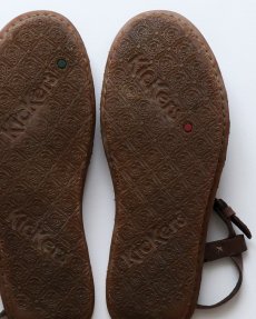 画像7: Kickers LEATHER GURKHA SANDALS 【size : 26cm程度】 (7)