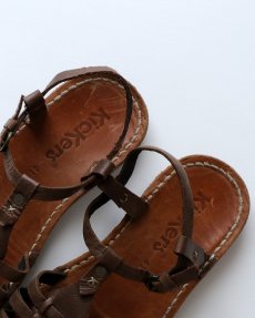 画像6: Kickers LEATHER GURKHA SANDALS 【size : 26cm程度】 (6)