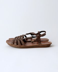 画像2: Kickers LEATHER GURKHA SANDALS 【size : 26cm程度】 (2)
