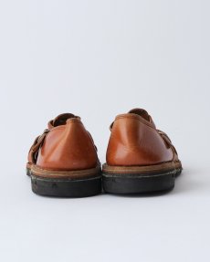 画像3: OLD UNKNOWN BRAND LEATHER GURKHA SANDALS 【size : 26cm程度】 (3)
