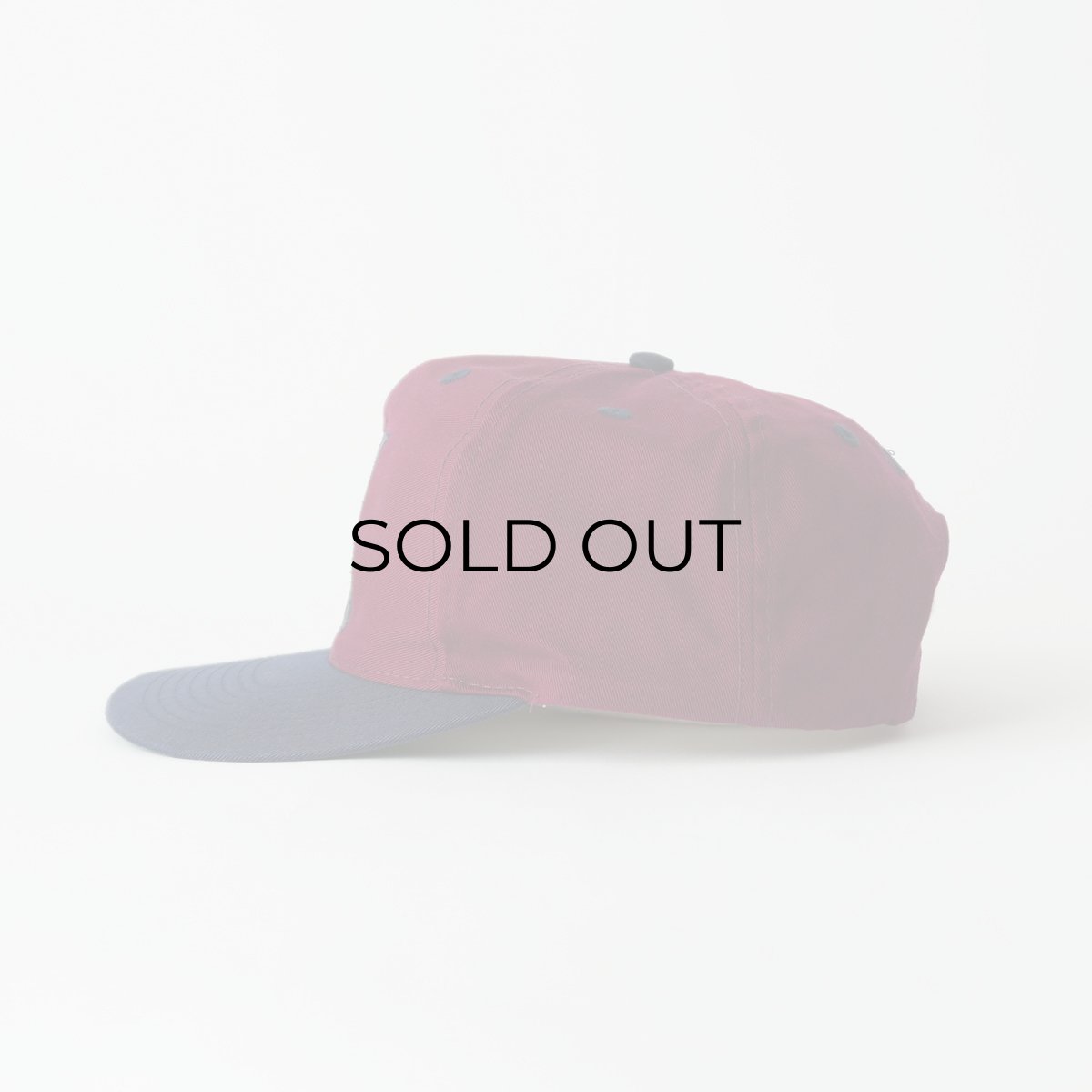 画像2: 90's GOOFYS HAT CO. COTTON TWILL "MICKEY" EMBROIDERED 2-TONE 6-PANEL CAP (2)