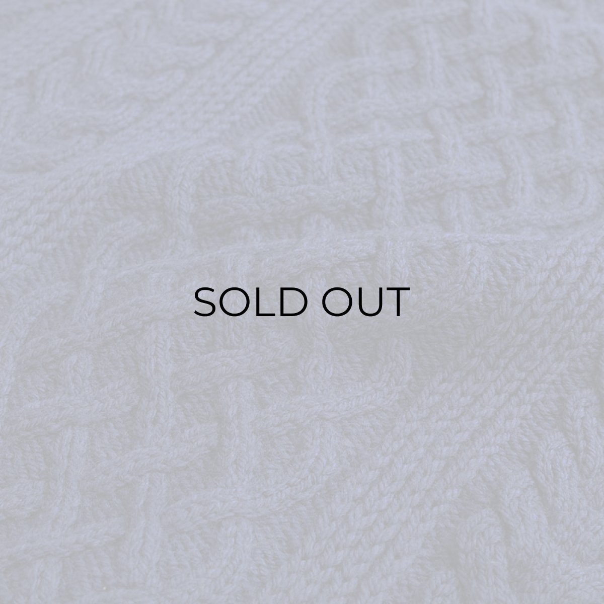 画像4: OLD UNKNOWN BRAND NAVY WOOL HAND KNIT FISHERMAN'S SWEATER (4)