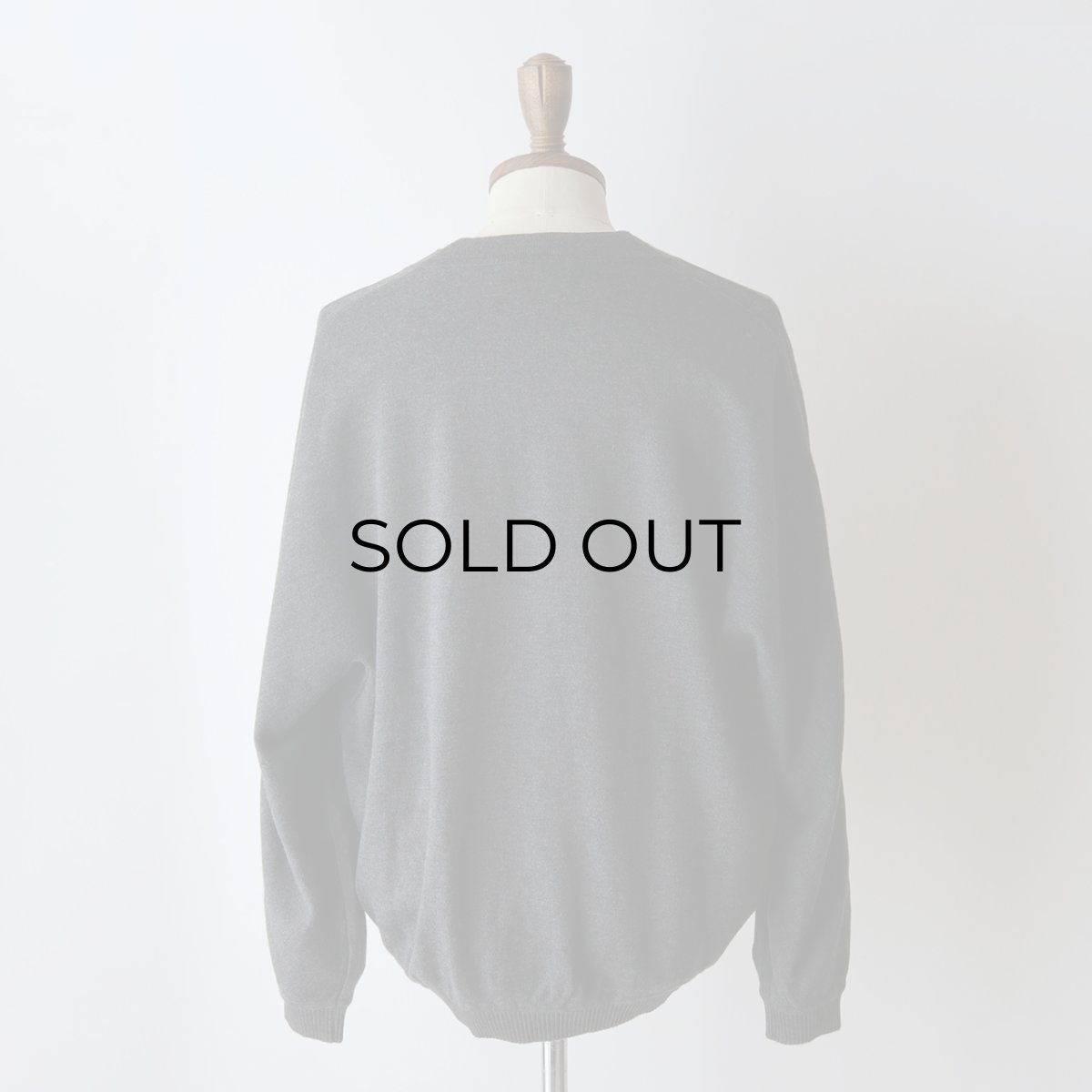 画像11: St. Croix SHOP WOOL HIGH GAUGE KNIT CARDIGAN "MADE IN USA" (11)