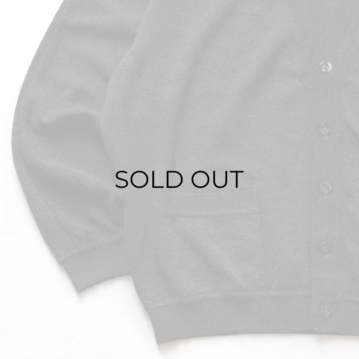 画像4: St. Croix SHOP WOOL HIGH GAUGE KNIT CARDIGAN "MADE IN USA" (4)