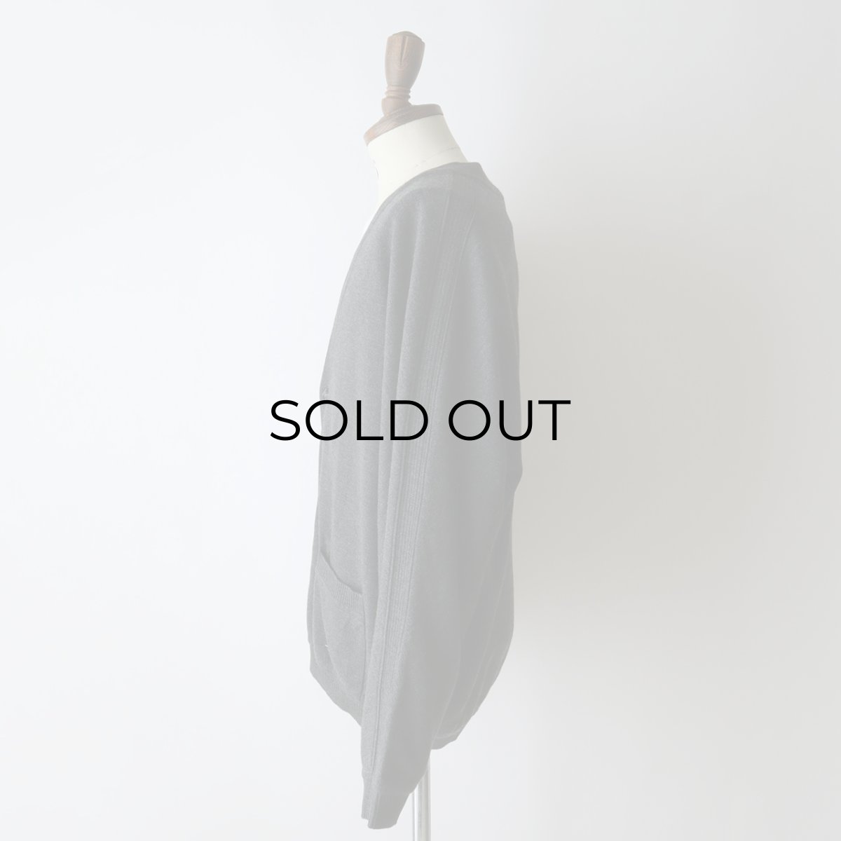 画像10: St. Croix SHOP WOOL HIGH GAUGE KNIT CARDIGAN "MADE IN USA" (10)