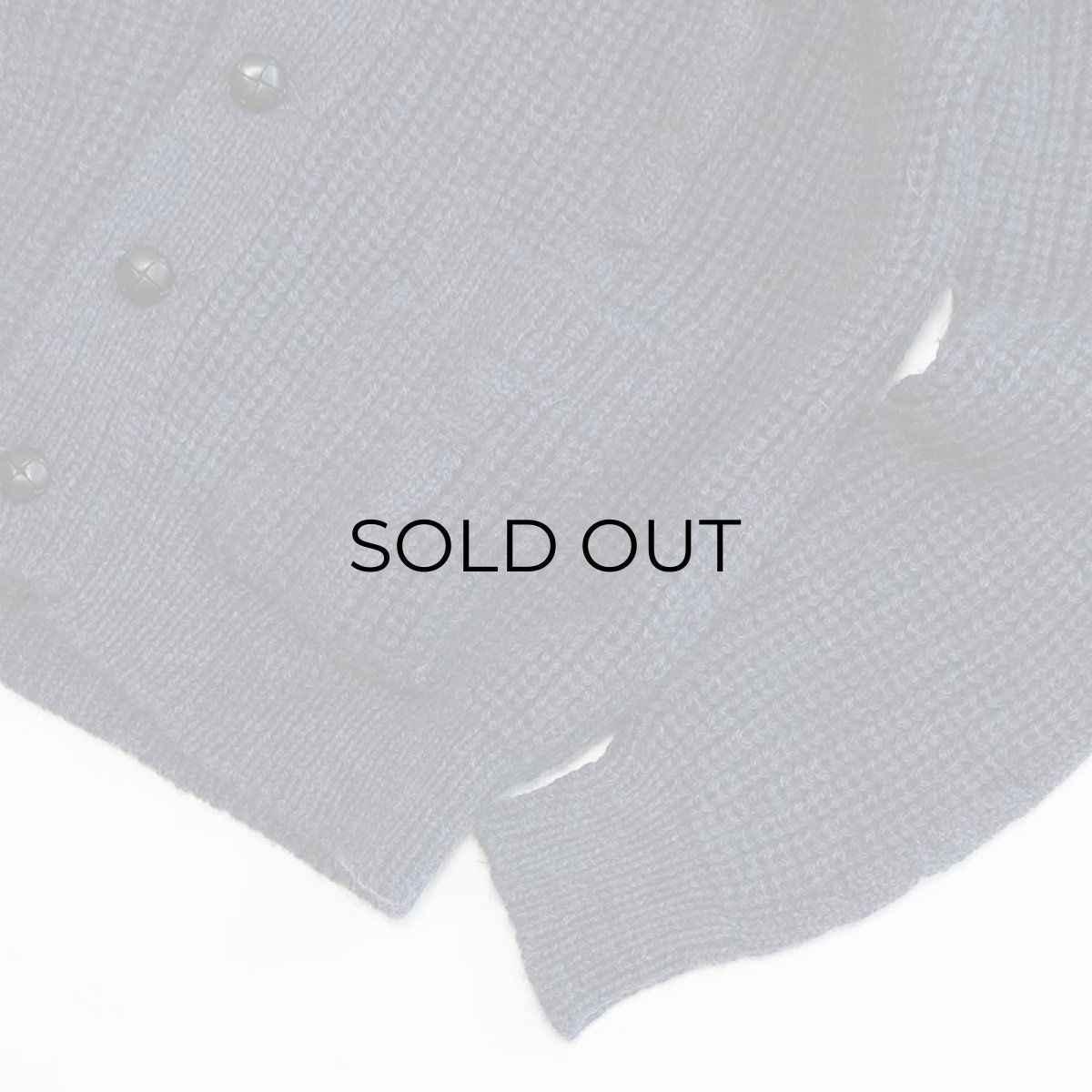 画像4: The CORNISH Woollen COMPANY Ltd. LAMBSWOOL KNIT SHAWL COLLAR CARDIGAN "Made in England" (4)