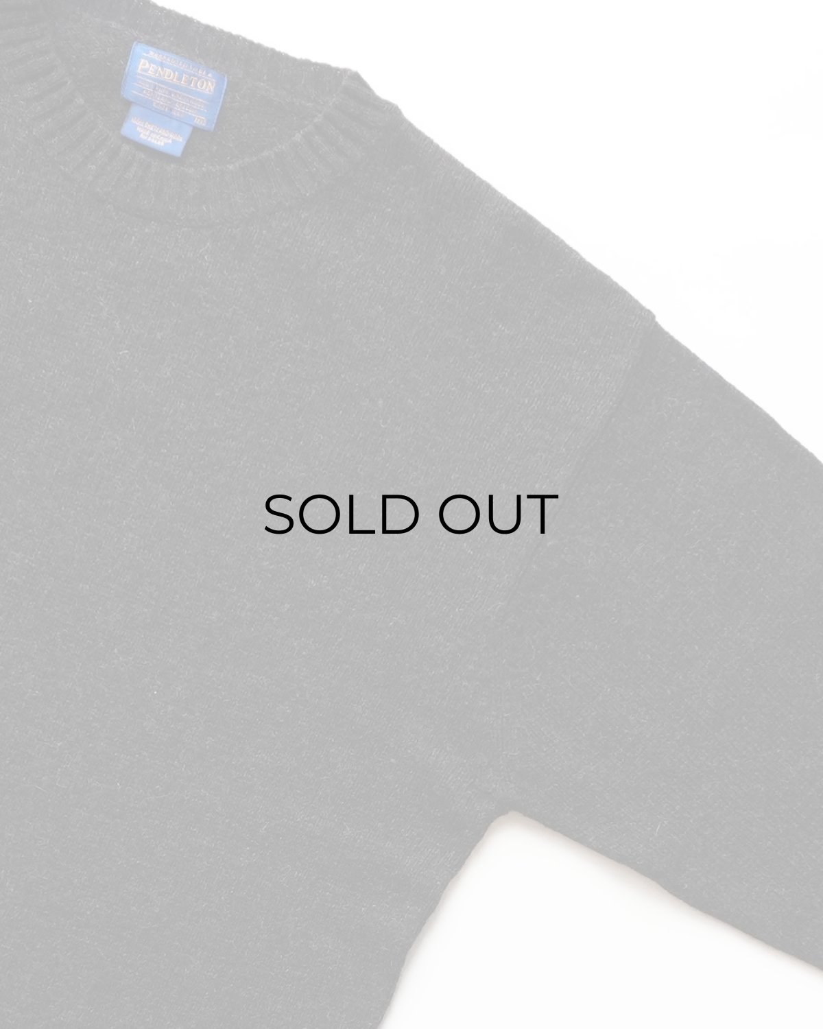 画像3: PENDLETON SHETLAND WOOL KNIT CREW NECK SWEATER (3)