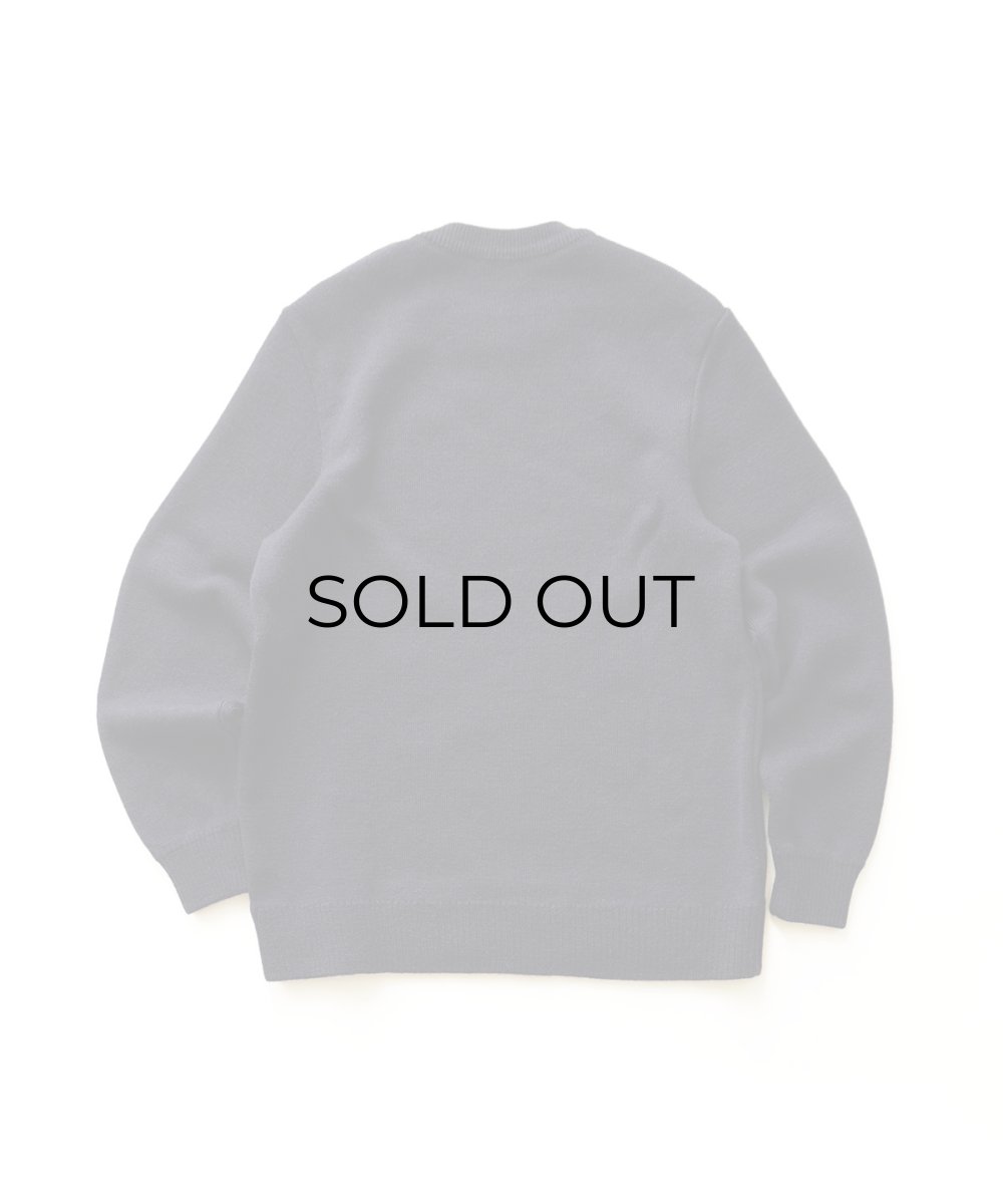 画像2: SAINT JAMES "CANCALE" WOOL KNIT MARINE SWEATER "MADE IN FRANCE" (2)