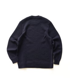 画像2: SAINT JAMES "CANCALE" WOOL KNIT MARINE SWEATER "MADE IN FRANCE" (2)