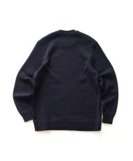 画像2: SAINT JAMES "CANCALE" WOOL KNIT MARINE SWEATER "MADE IN FRANCE" (2)