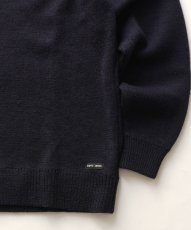 画像4: SAINT JAMES "CANCALE" WOOL KNIT MARINE SWEATER "MADE IN FRANCE" (4)