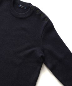 画像3: SAINT JAMES "CANCALE" WOOL KNIT MARINE SWEATER "MADE IN FRANCE" (3)