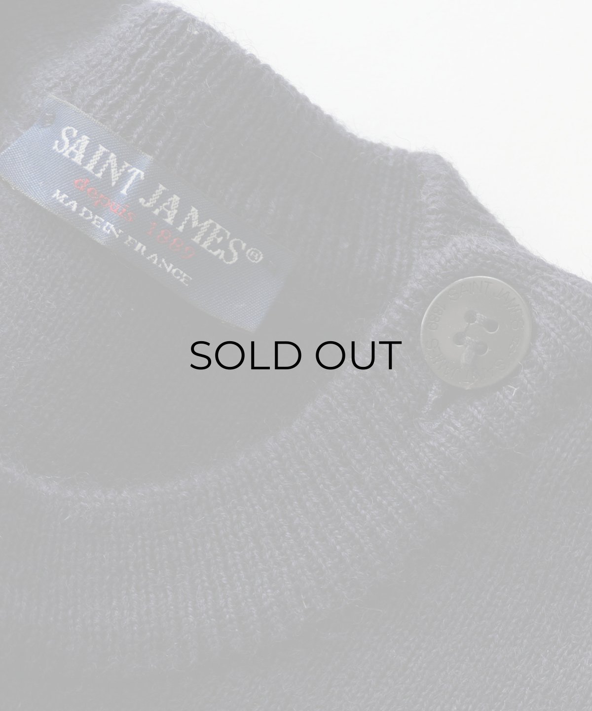 画像6: SAINT JAMES "CANCALE" WOOL KNIT MARINE SWEATER "MADE IN FRANCE" (6)