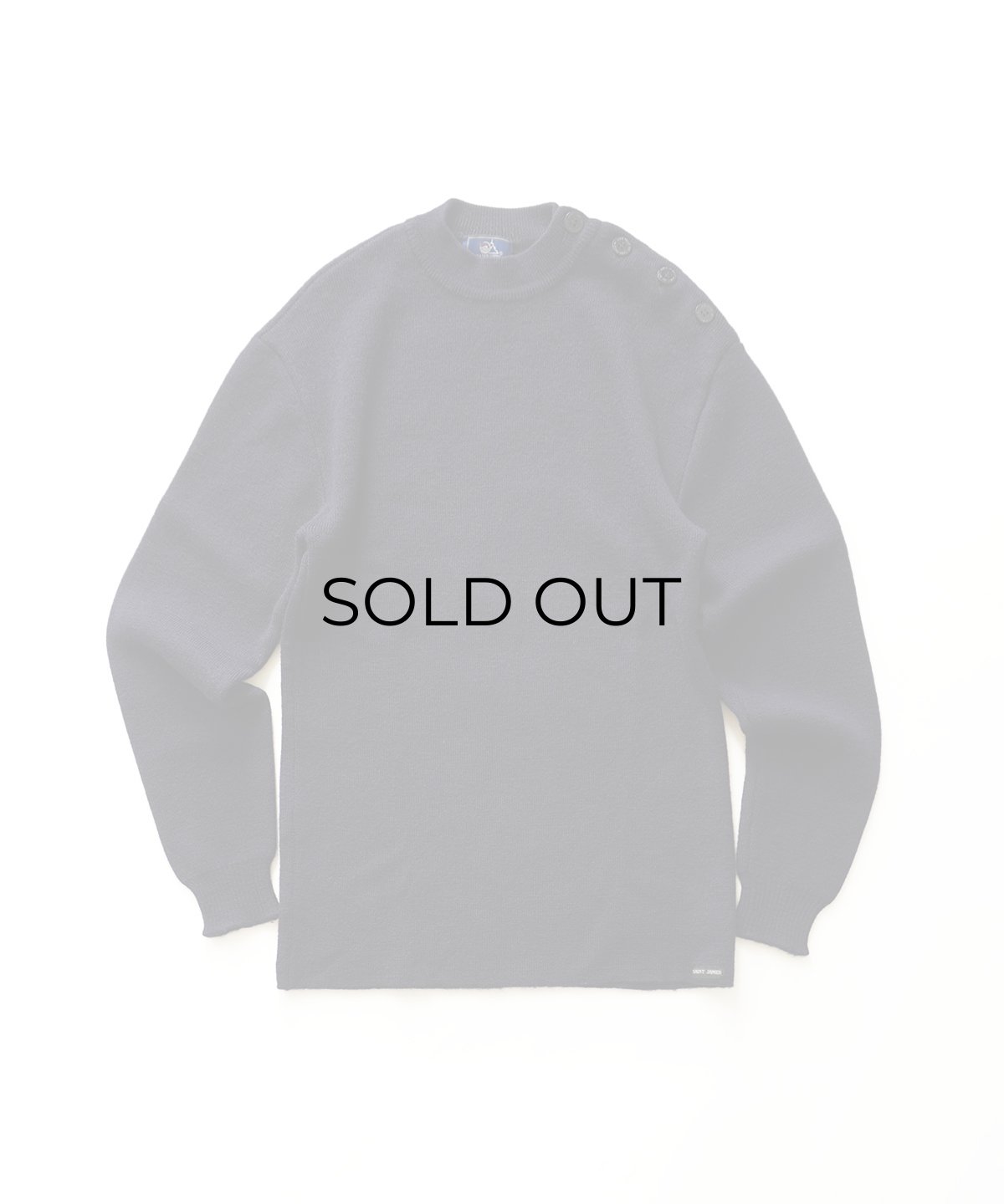 画像1: 90's SAINT JAMES "CANCALE" WOOL KNIT MARINE SWEATER "MADE IN FRANCE" (1)