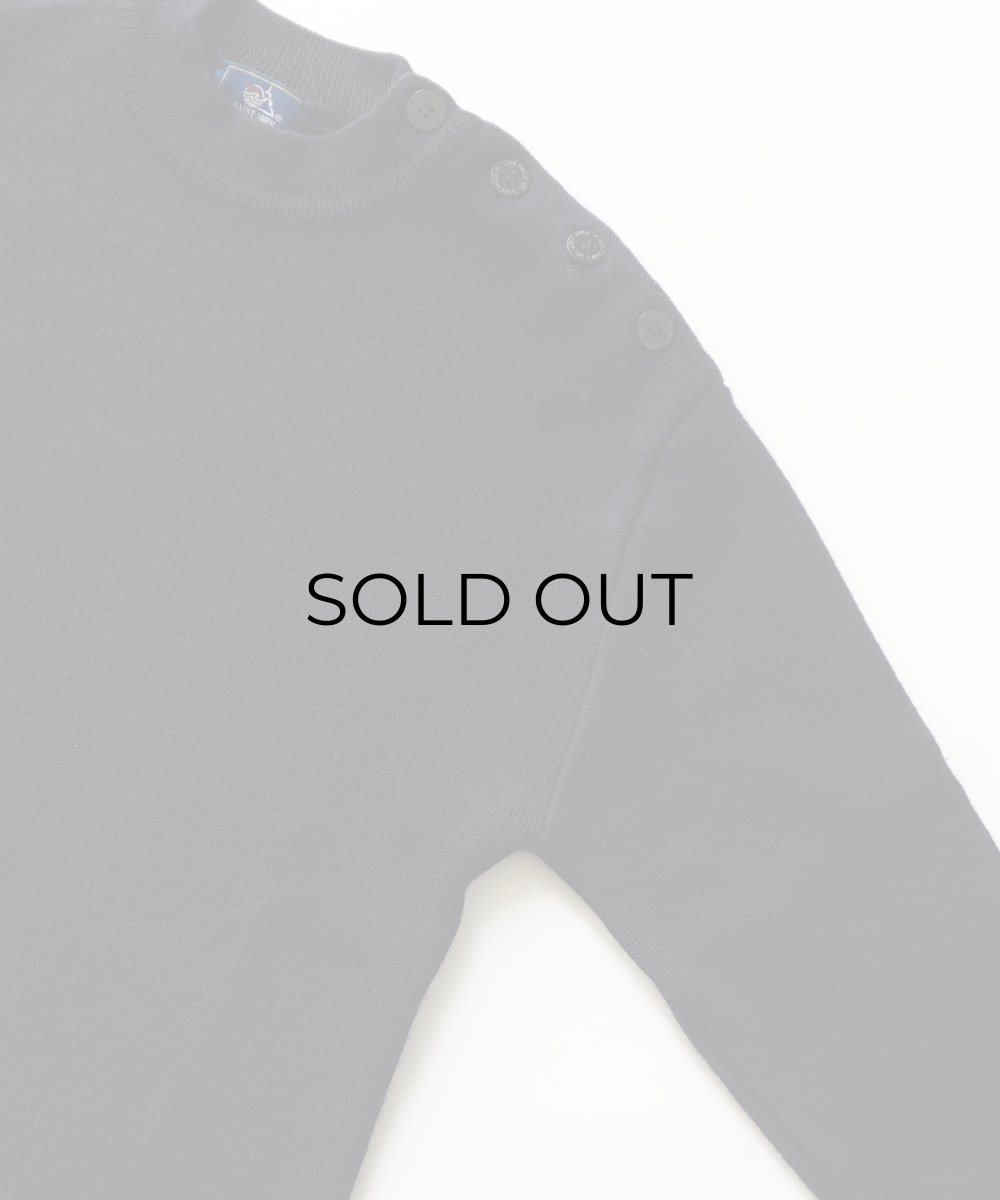 画像3: 90's SAINT JAMES "CANCALE" WOOL KNIT MARINE SWEATER "MADE IN FRANCE" (3)