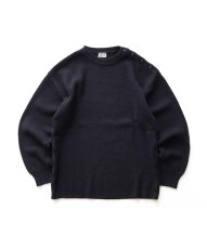 画像1: OLD ARMOR LUX WOOL KNIT MARINE SWEATER "MADE IN FRANCE" (1)