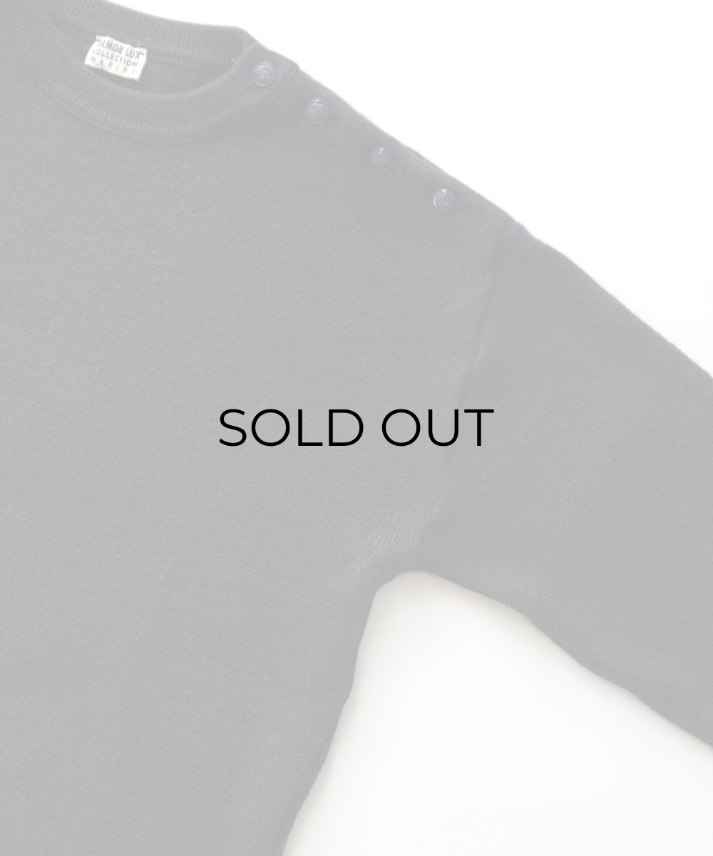 画像3: OLD ARMOR LUX WOOL KNIT MARINE SWEATER "MADE IN FRANCE" (3)