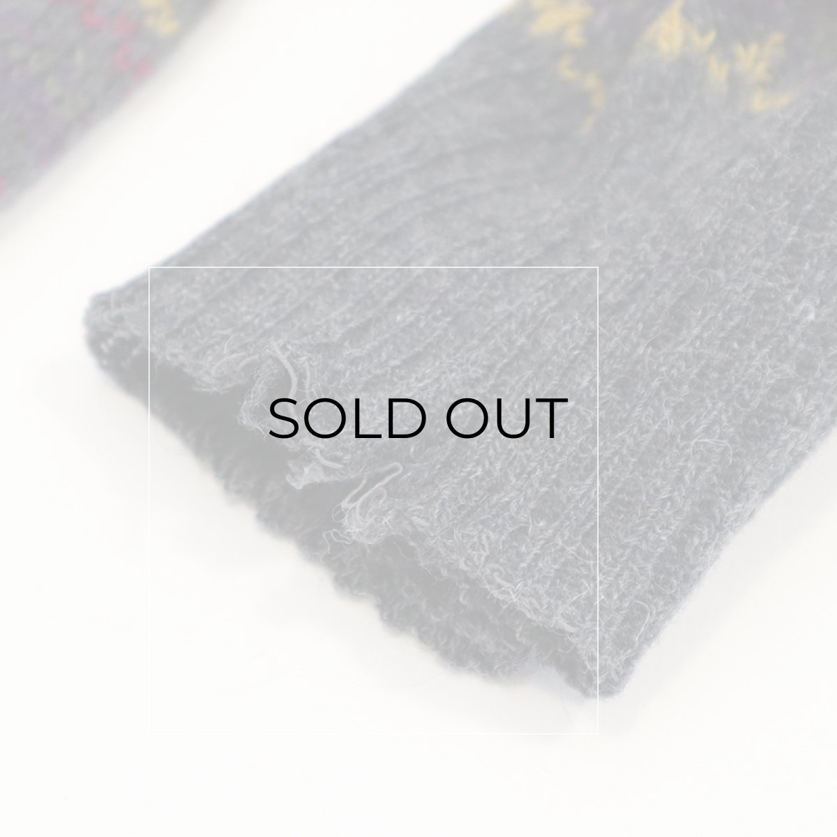 画像7: OLD UNKNOWN BRAND WOOL FAIR ISLE KNIT SWEATER "MADE IN FRANCE" (7)