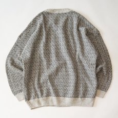 画像3: 80's MONELLO WOOL ACRYLIC JACQUARD KNIT SWEATER (3)