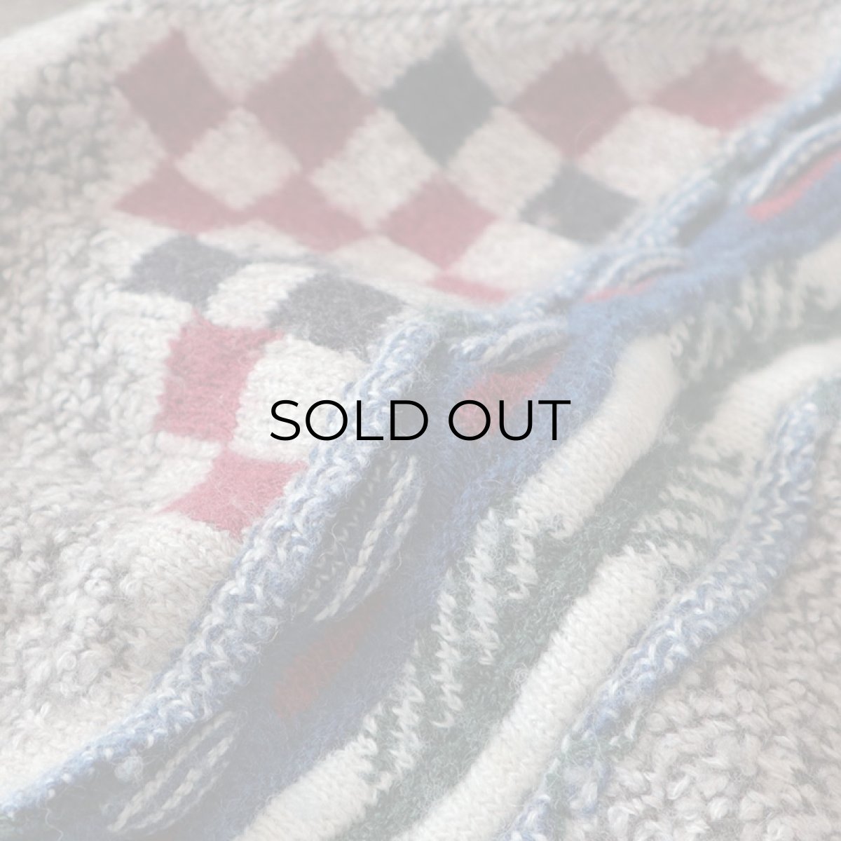 画像6: 80's MONELLO WOOL ACRYLIC JACQUARD KNIT SWEATER (6)