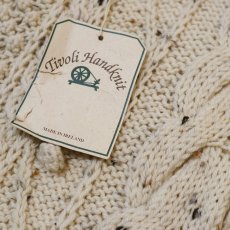 画像10: Tivoli Hadknit WOOL HAND KNIT FISHERMAN'S SWEATER "DEADSTOCK" (10)