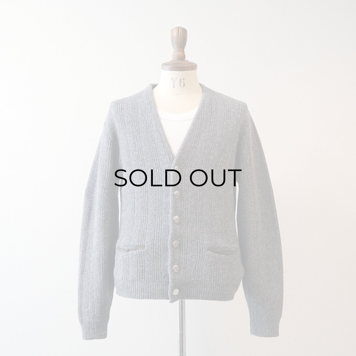 画像9: 〜80's PURITAN WOOL ACRYLIC KNIT CARDIGAN (9)