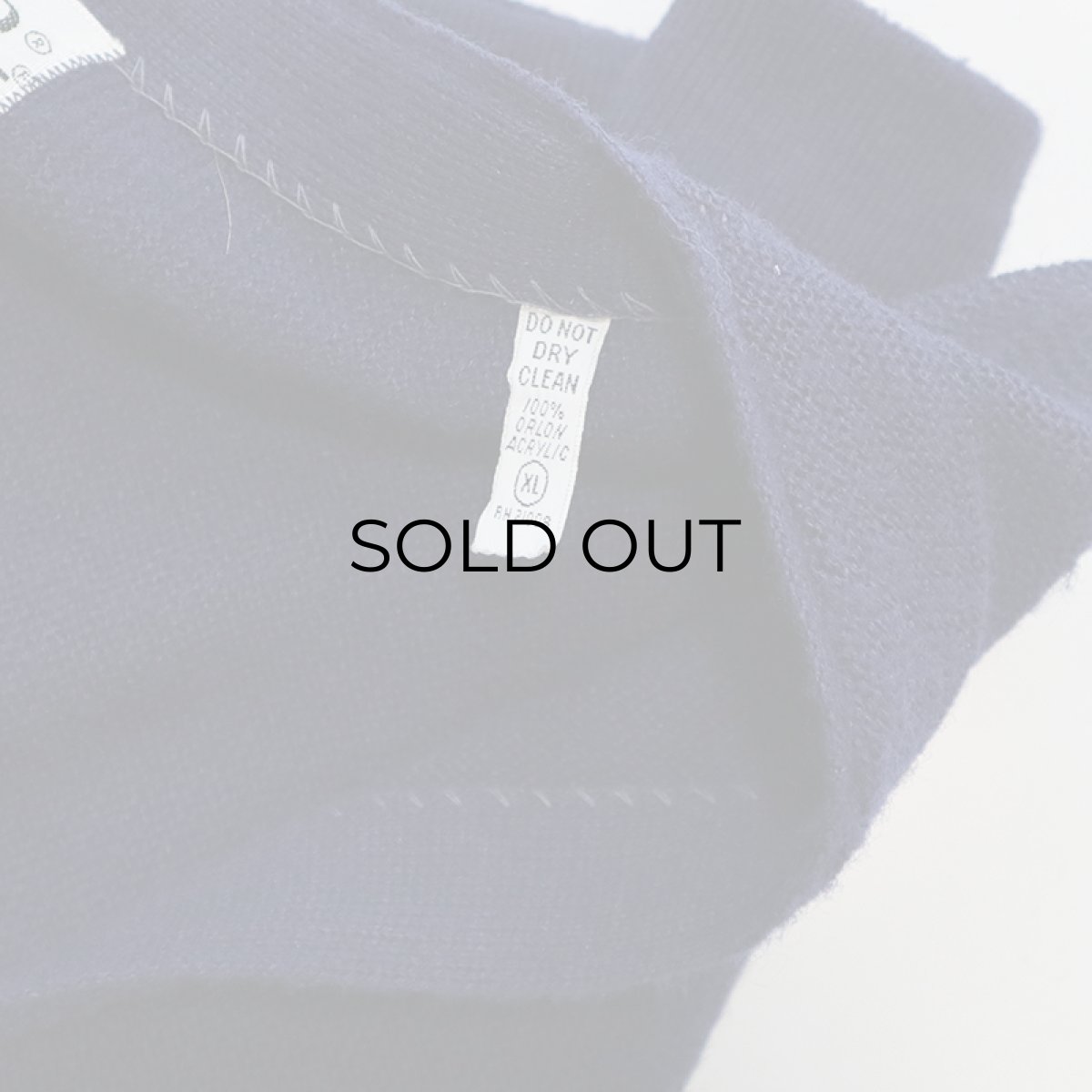 画像8: 〜80's IZOD LACOSTE ACRYLIC KNIT CARDIGAN "MADE IN USA" (8)