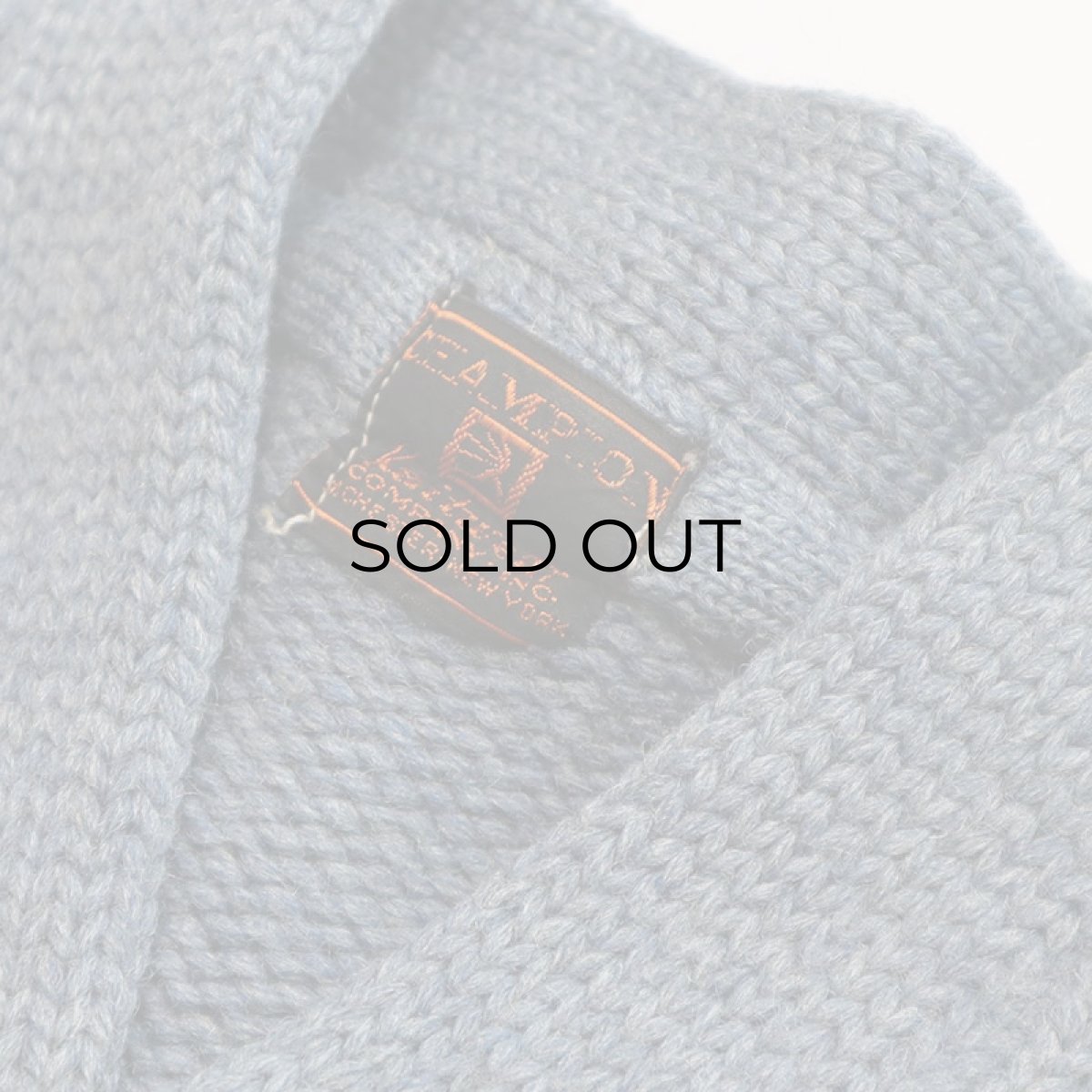 画像6: 〜30's Champion WOOL KNIT V NECK AWARD SWEATER (6)