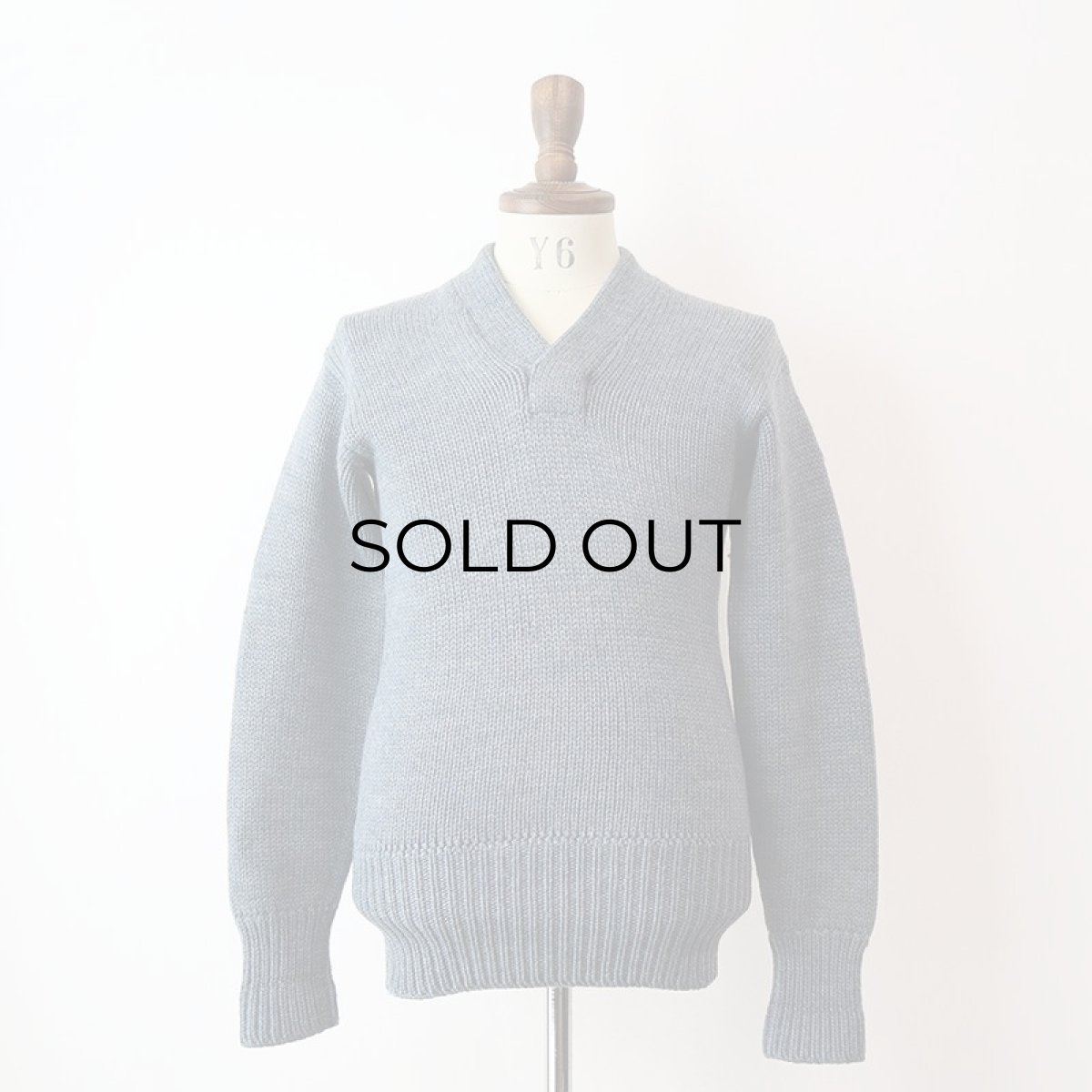 画像11: 〜30's Champion WOOL KNIT V NECK AWARD SWEATER (11)