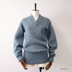 画像14: 〜30's Champion WOOL KNIT V NECK AWARD SWEATER (14)