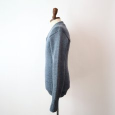 画像12: 〜30's Champion WOOL KNIT V NECK AWARD SWEATER (12)