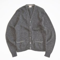 画像1: 〜60's McGREGOR SHETLAND WOOL MOHAIR KNIT CARDIGAN (1)