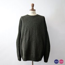 画像1: L.L. Bean WOOL KNIT CREW NECK SWEATER (1)