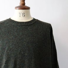 画像4: L.L. Bean WOOL KNIT CREW NECK SWEATER (4)