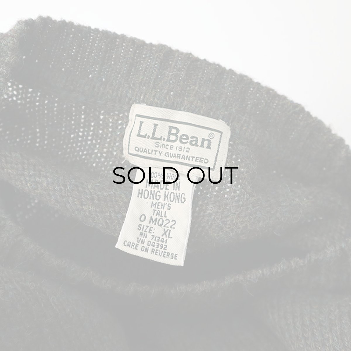 画像6: L.L. Bean WOOL KNIT CREW NECK SWEATER (6)