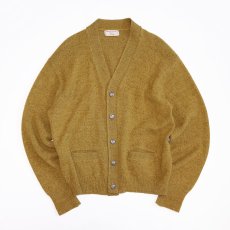 画像1: 60's GRAVES COX & CO. WOOL ACRYLIC MOHAIR KNIT CARDIGAN (1)