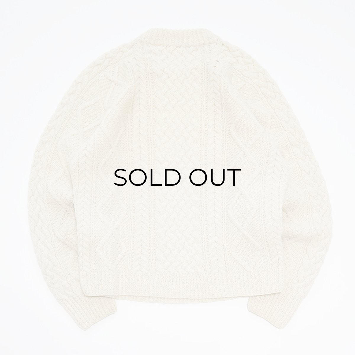 画像6: 〜80's Deans WOOL HAND KNIT FISHERMAN'S SWEATER (6)