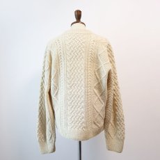 画像4: 〜80's Deans WOOL HAND KNIT FISHERMAN'S SWEATER (4)