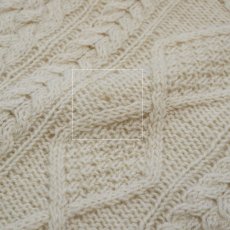 画像11: 〜80's Deans WOOL HAND KNIT FISHERMAN'S SWEATER (11)