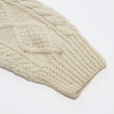 画像13: 〜80's Deans WOOL HAND KNIT FISHERMAN'S SWEATER (13)