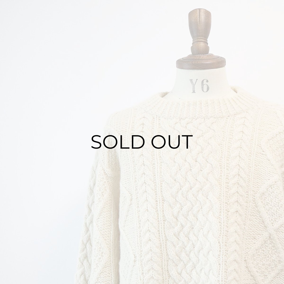画像1: 〜80's Deans WOOL HAND KNIT FISHERMAN'S SWEATER (1)